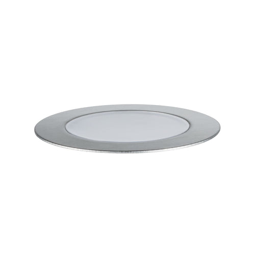 LED bakkespot Floor RGBW Zigbee rustfritt stål IP67 Ø7 cm forfra