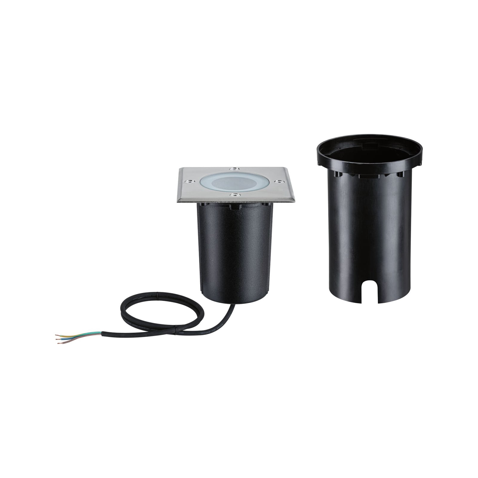 LED bakkespot Floor rund RGBW Zigbee dimbar IP67 bakside