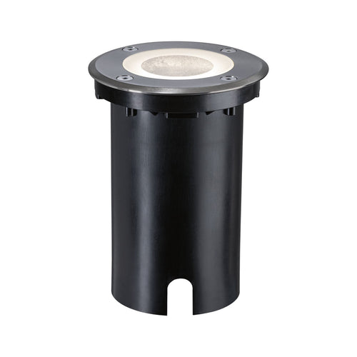 LED bakkespot Floor rund RGBW Zigbee dimbar IP67 front