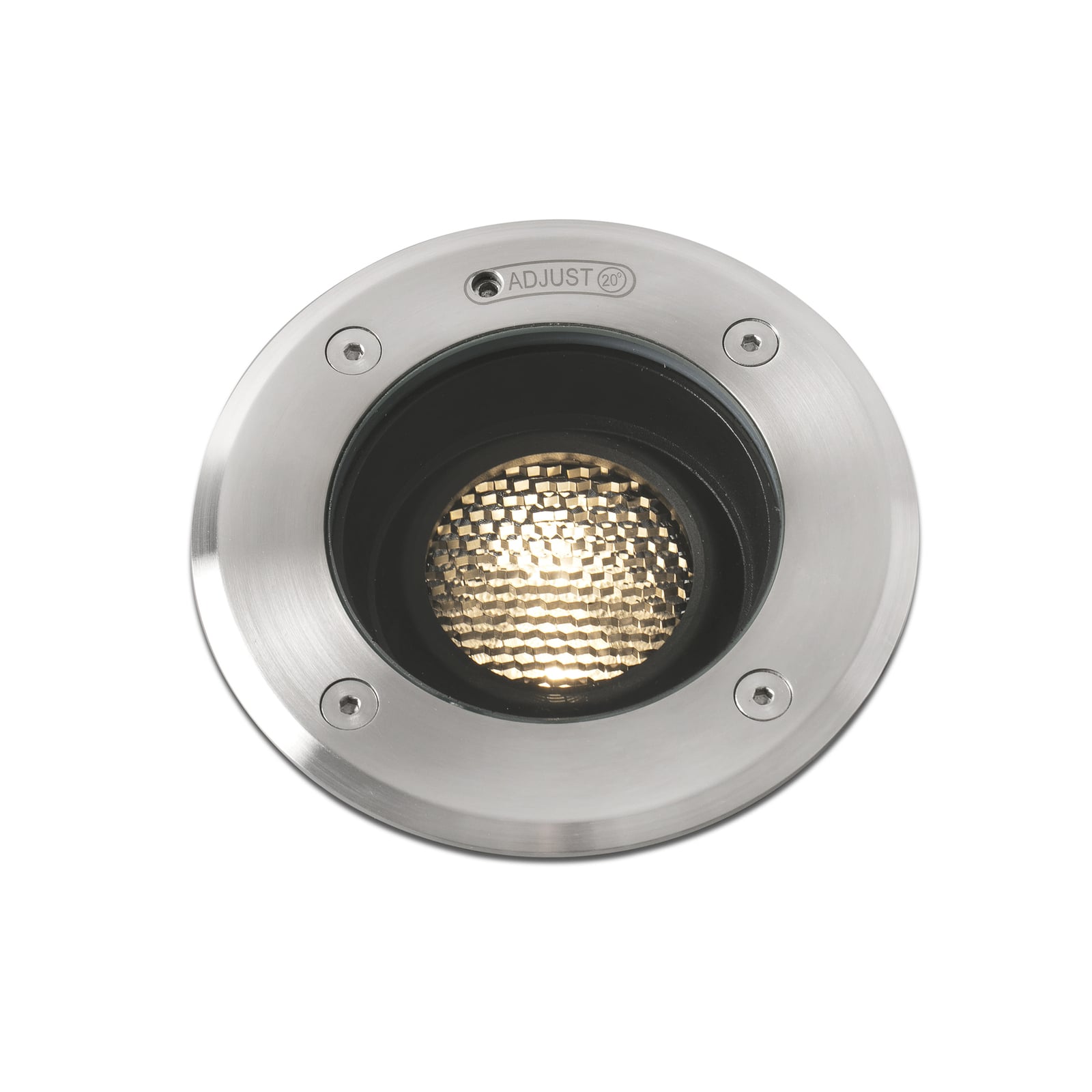 LED bakkespot Geiser sjøvannsbestandig Ø13 cm 38° IP67 fra FARO BARCELONA forfra