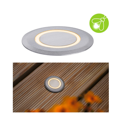 LED bakkespot Goldlicht Ø5 cm 2200K IP67 front