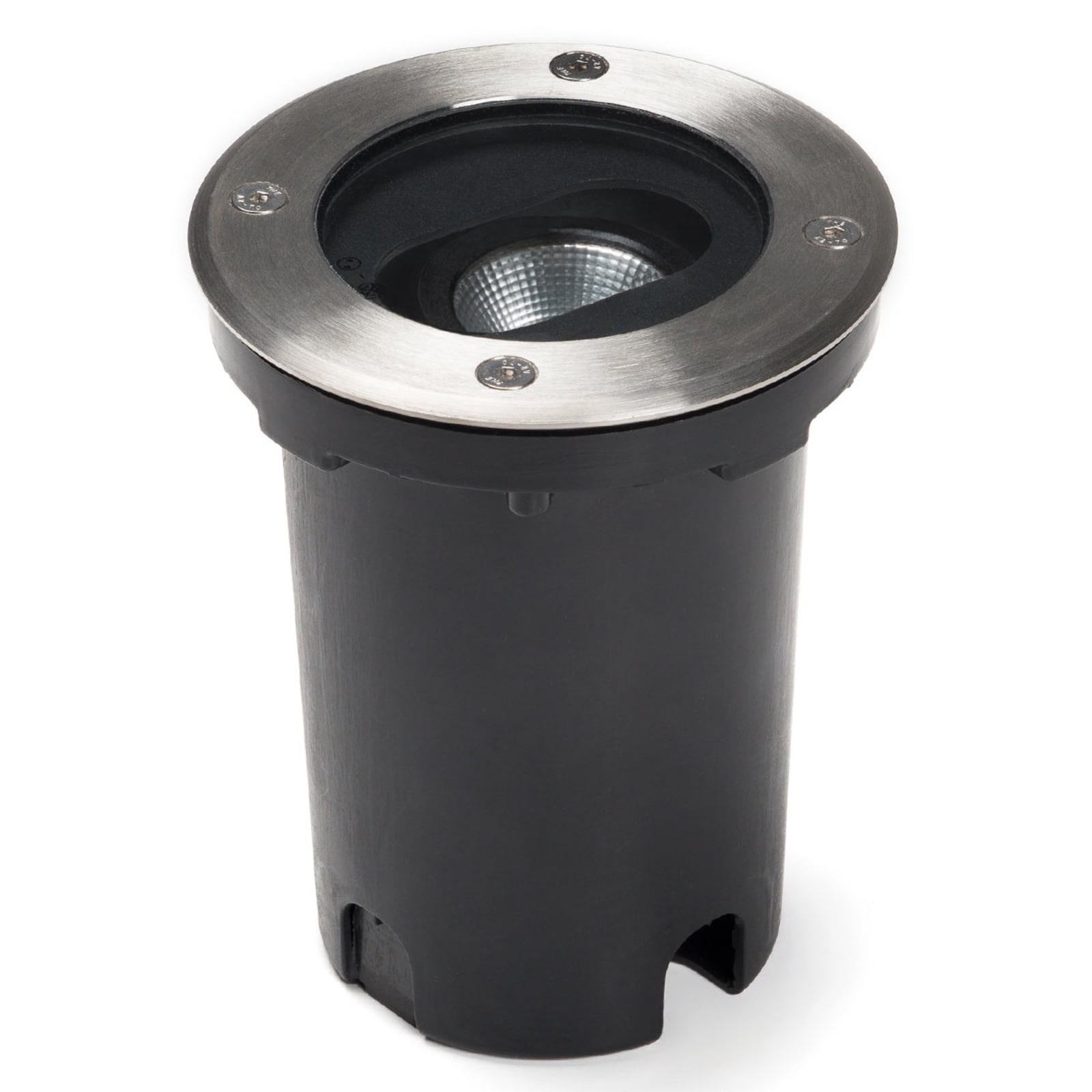 LED bakkespot Ground Spot aluminium Ø12 cm IP67 forfra