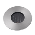 LED bakkespot Grund matt nikkel Ø8 cm 7W IP67 foran