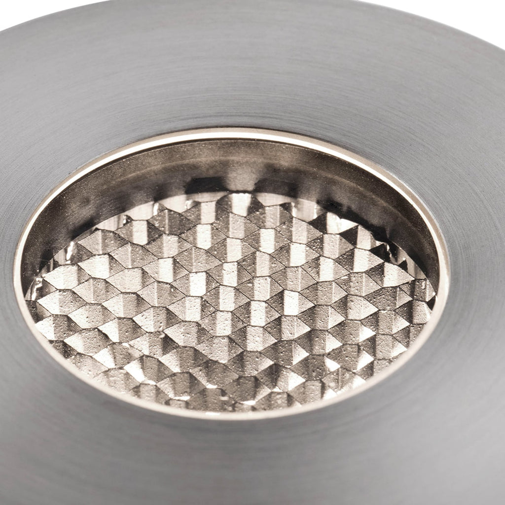 LED bakkespot Grund matt nikkel Ø8 cm 7W IP67 bakside
