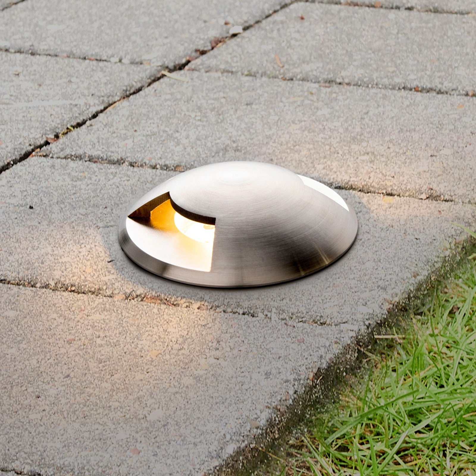 LED bakkespot Helene dimbar aluminium front