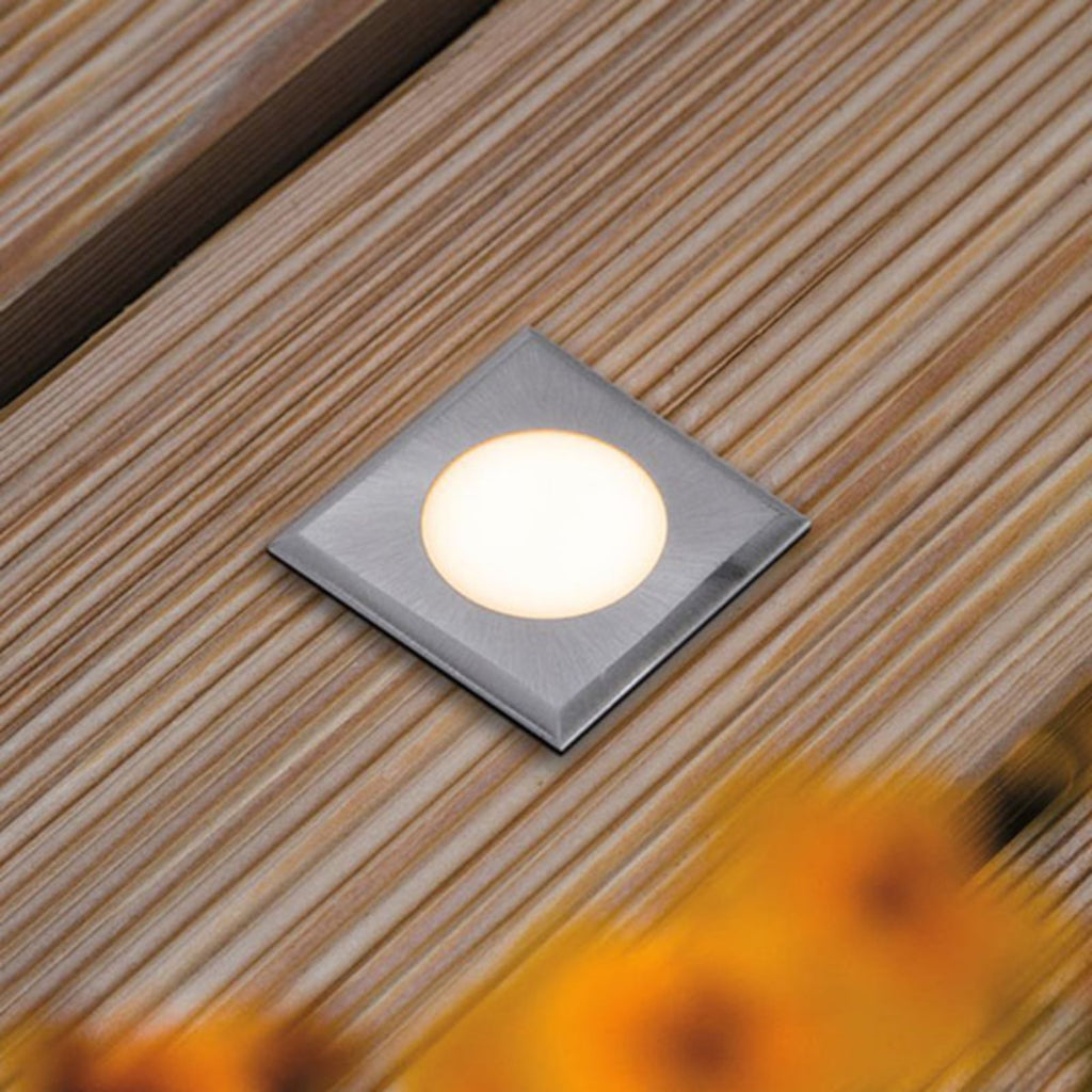 LED bakkespot House firkantet 5x5 cm IP65 Paulmann forfra