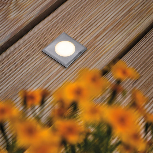 LED bakkespot House firkantet 5x5 cm IP65 Paulmann bakside