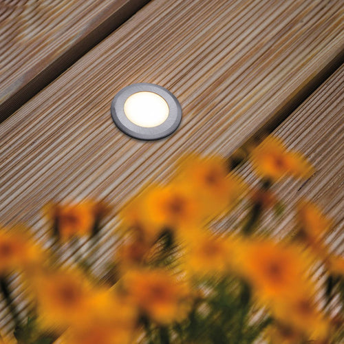 LED bakkespot House rund Ø5 cm IP65 rustfritt stål Paulmann bakside
