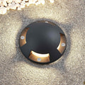 LED bakkespot Huban 4-lys aluminium Ø15 cm IP67 forfra