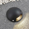 LED bakkespot Huban aluminium Ø15 cm IP67 varmhvit forfra