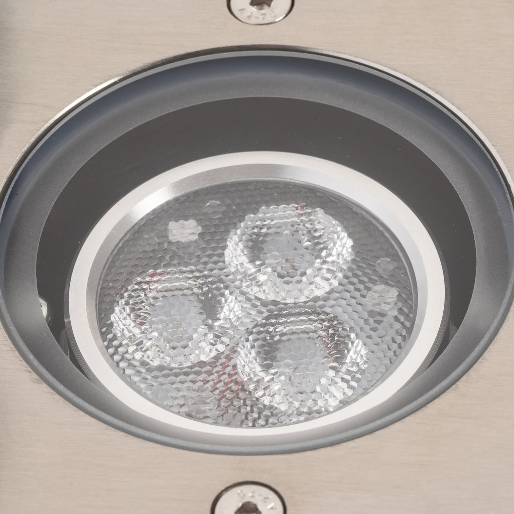 LED bakkespot Jos svingbar rustfritt stål 12,5 cm IP67 lysretning justert