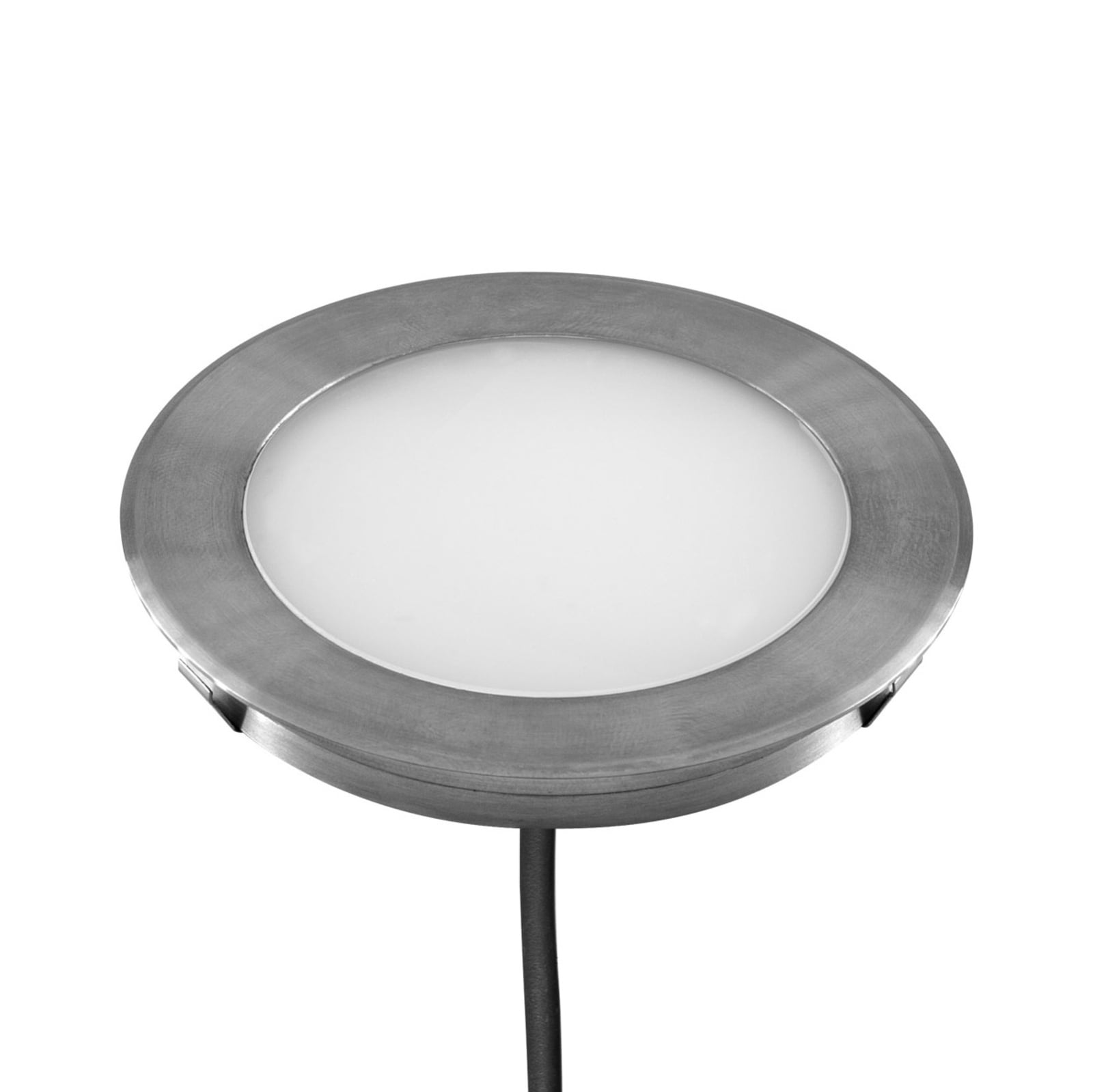 LED bakkespot L6710 rustfritt stål detalj