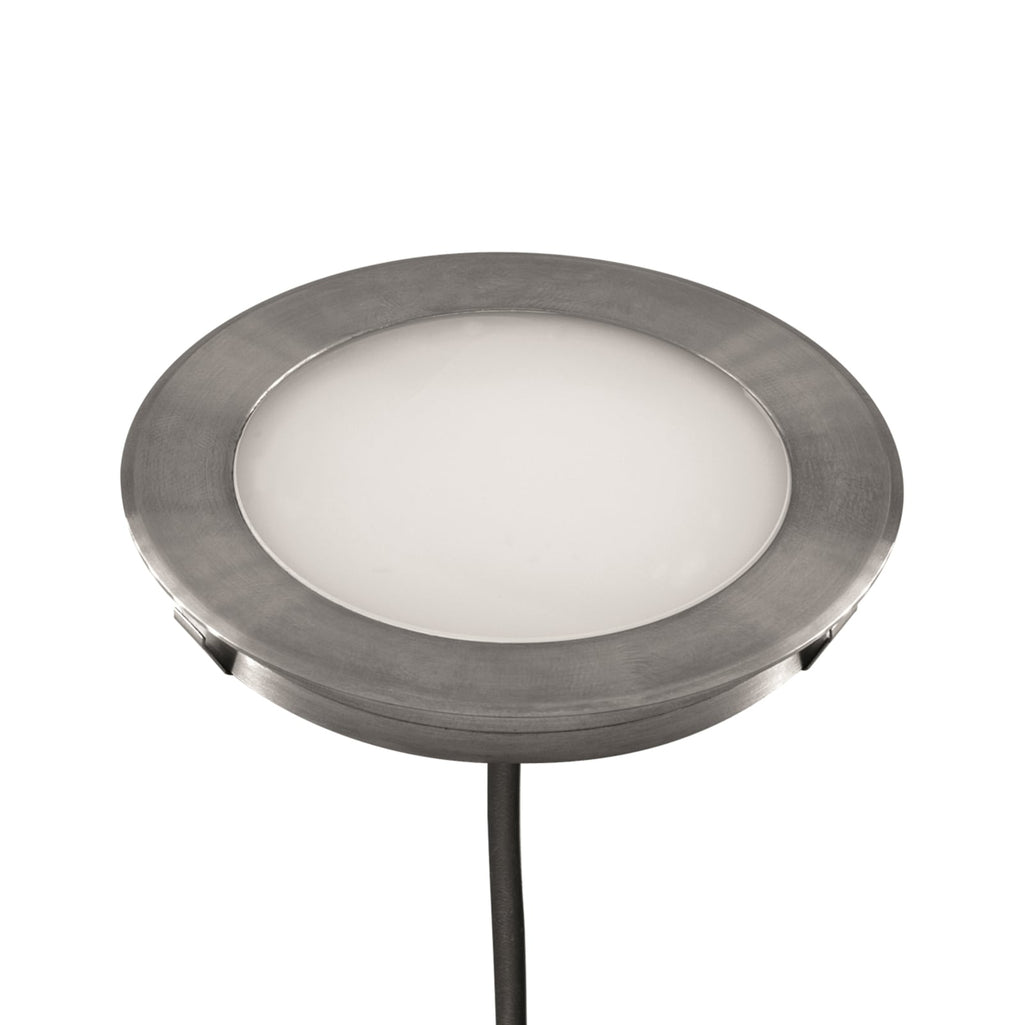 LED bakkespot L6710 rustfritt stål front