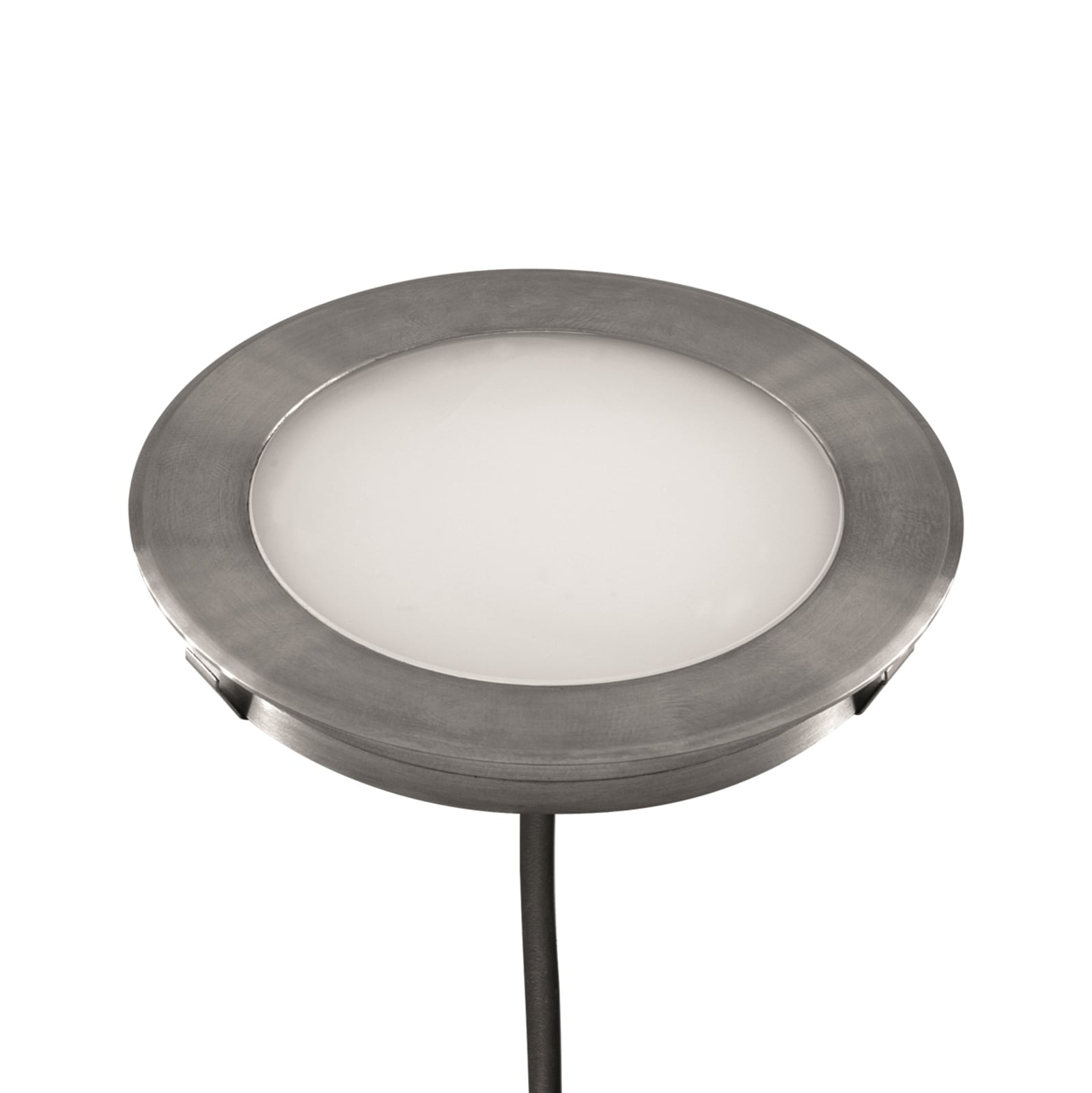 LED bakkespot L6710 rustfritt stål front