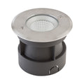 LED bakkespot Meerkat rund rustfritt stål 60° 3W IP67 for utendørs belysning