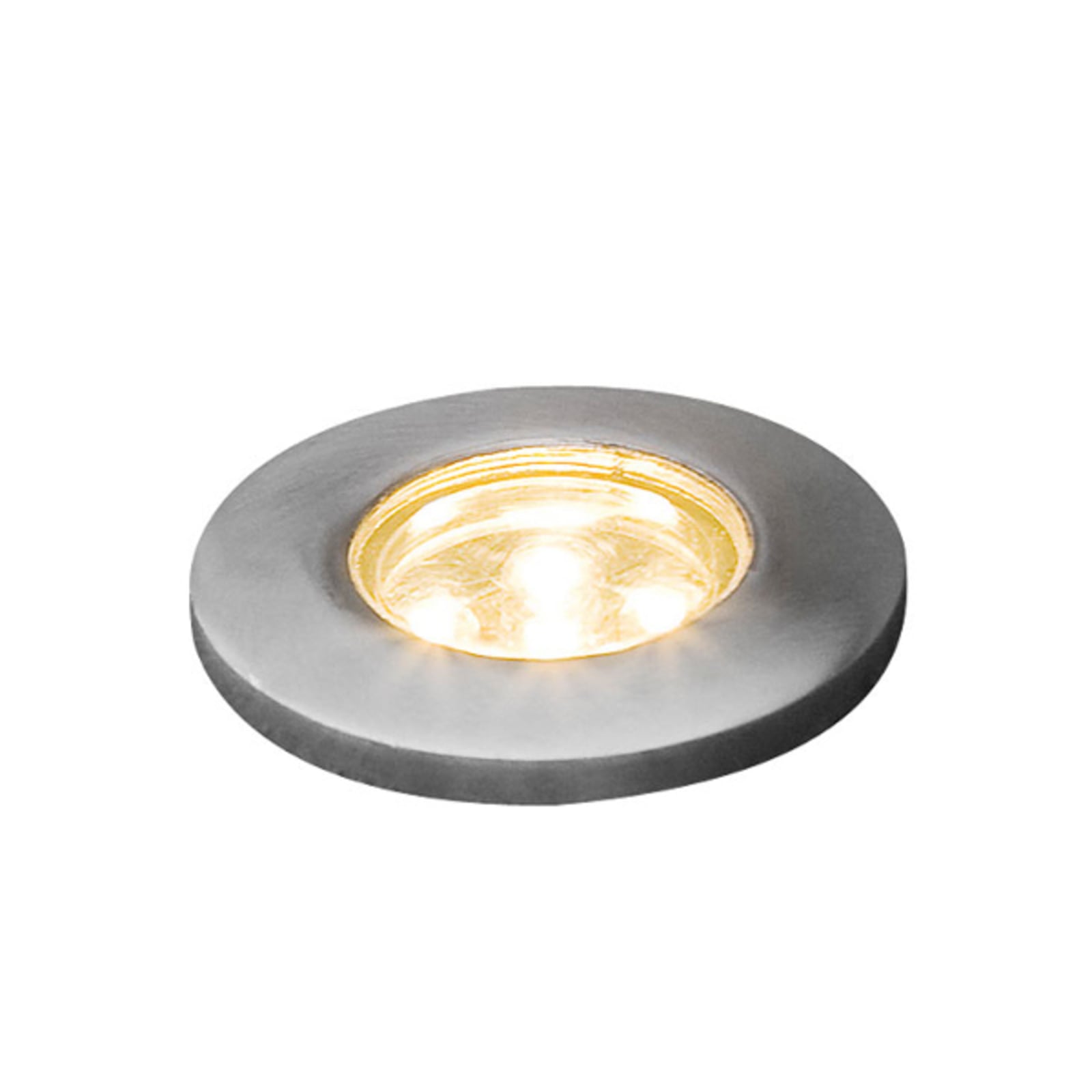 Detalj av LED bakkespot mini 6-pakning rustfritt stål IP44 - Konstsmide