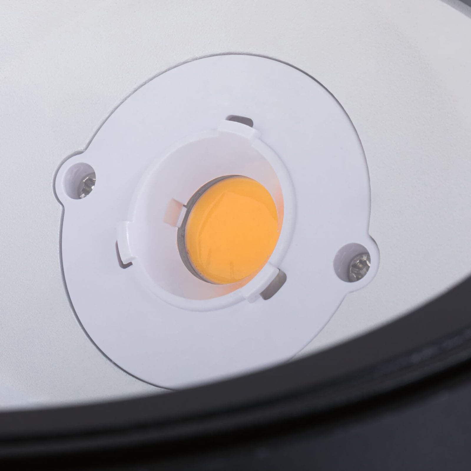 Detalj av LED bakkespot Ocos dimbar antrasitt