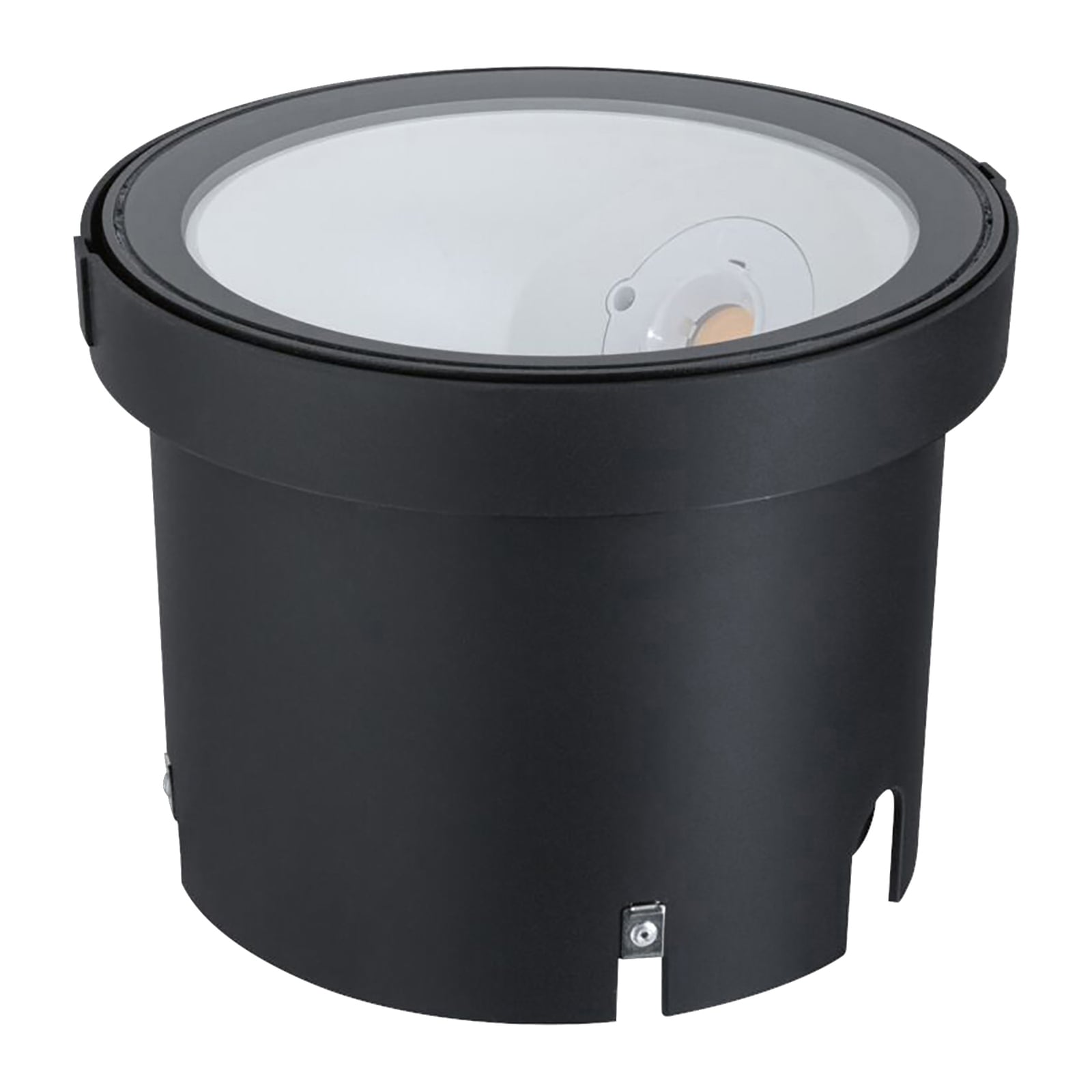 LED bakkespot Ocos dimbar antrasitt detalj