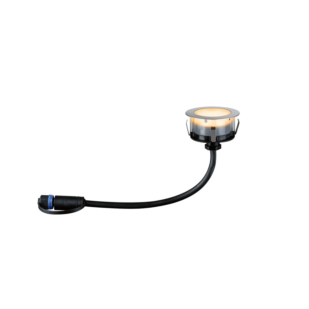 LED bakkespot Plug & Shine 3-pack dimbar Ø7 cm IP67 Paulmann detalj