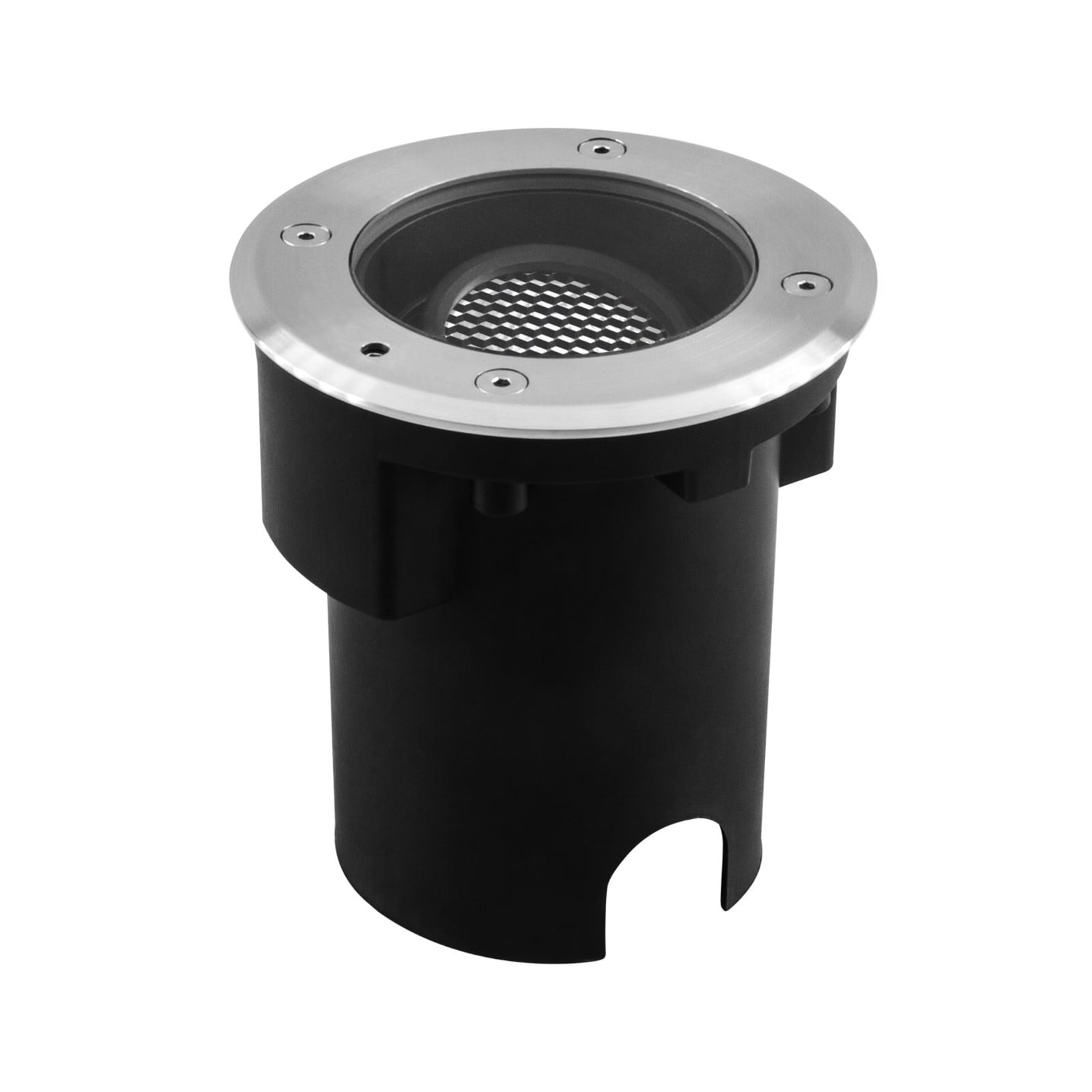 LED bakkespot Pentola med blendingsskjerm Ø13,5 cm IP67 fra EVN