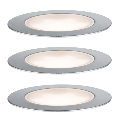 LED bakkespot Plug & Shine Floor Eco 3-pk dimbar IP65 bakside