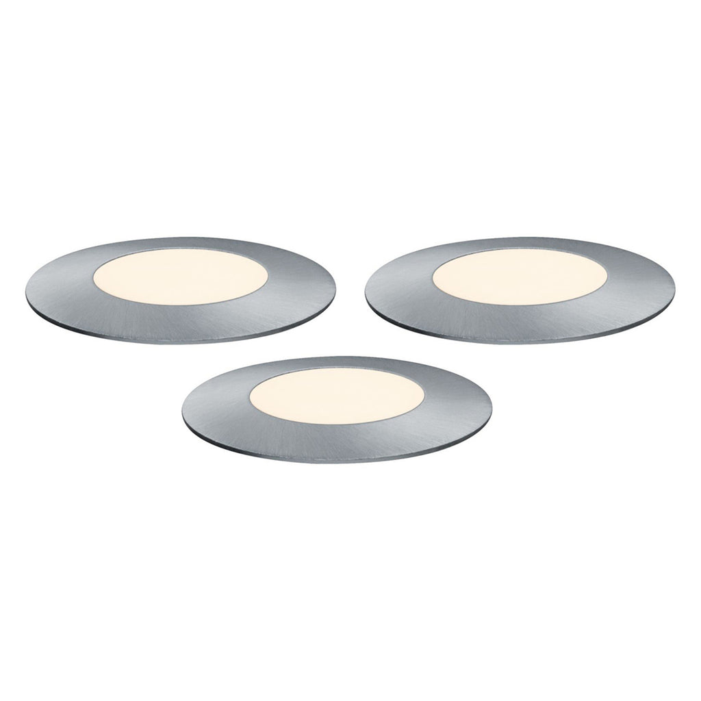 LED bakkespot Plug & Shine Floor Mini 3-pk dimbar IP65 bakside