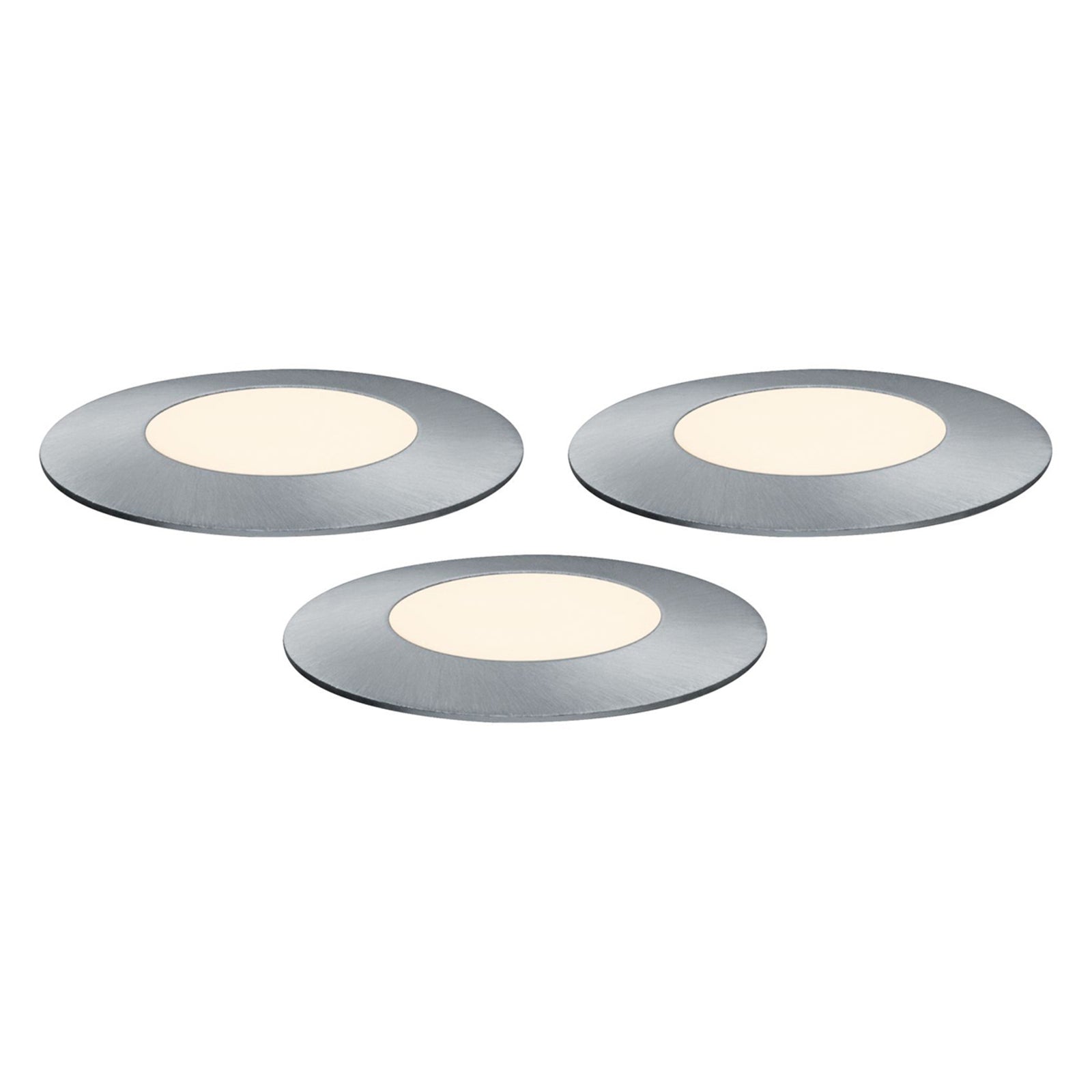 LED bakkespot Plug & Shine Floor Mini 3-pk dimbar IP65 bakside