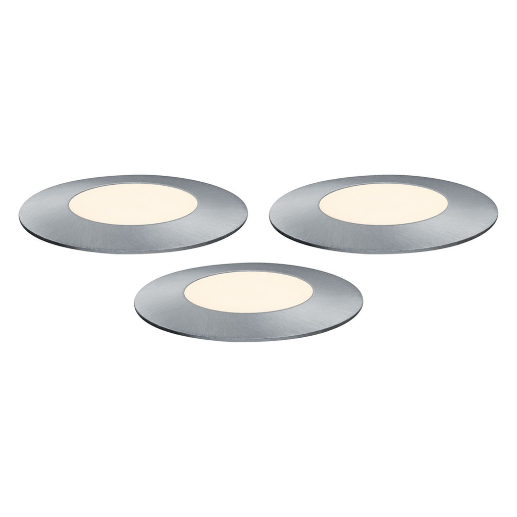 LED bakkespot Plug & Shine Floor Mini 3-pk dimbar IP65 bakside