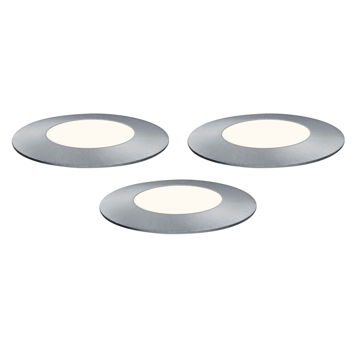LED bakkespot Plug & Shine Floor Mini 3-pk dimbar IP65 montert i hage