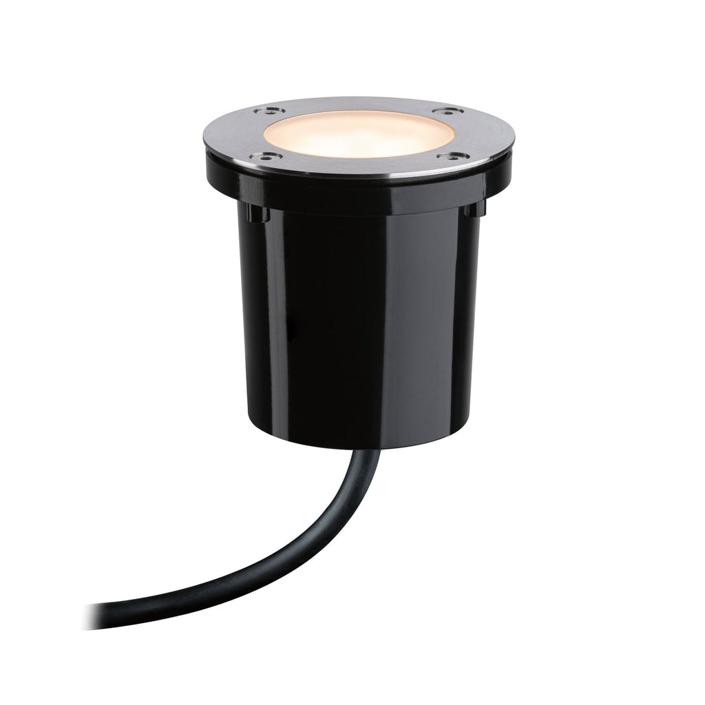 LED bakkespot Plug & Shine Zigbee CCT dimbar Ø9,8 cm detalj av metall