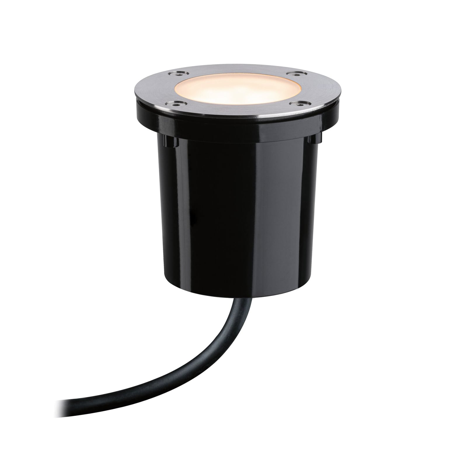 LED bakkespot Plug & Shine Zigbee CCT dimbar Ø9,8 cm detalj av metall