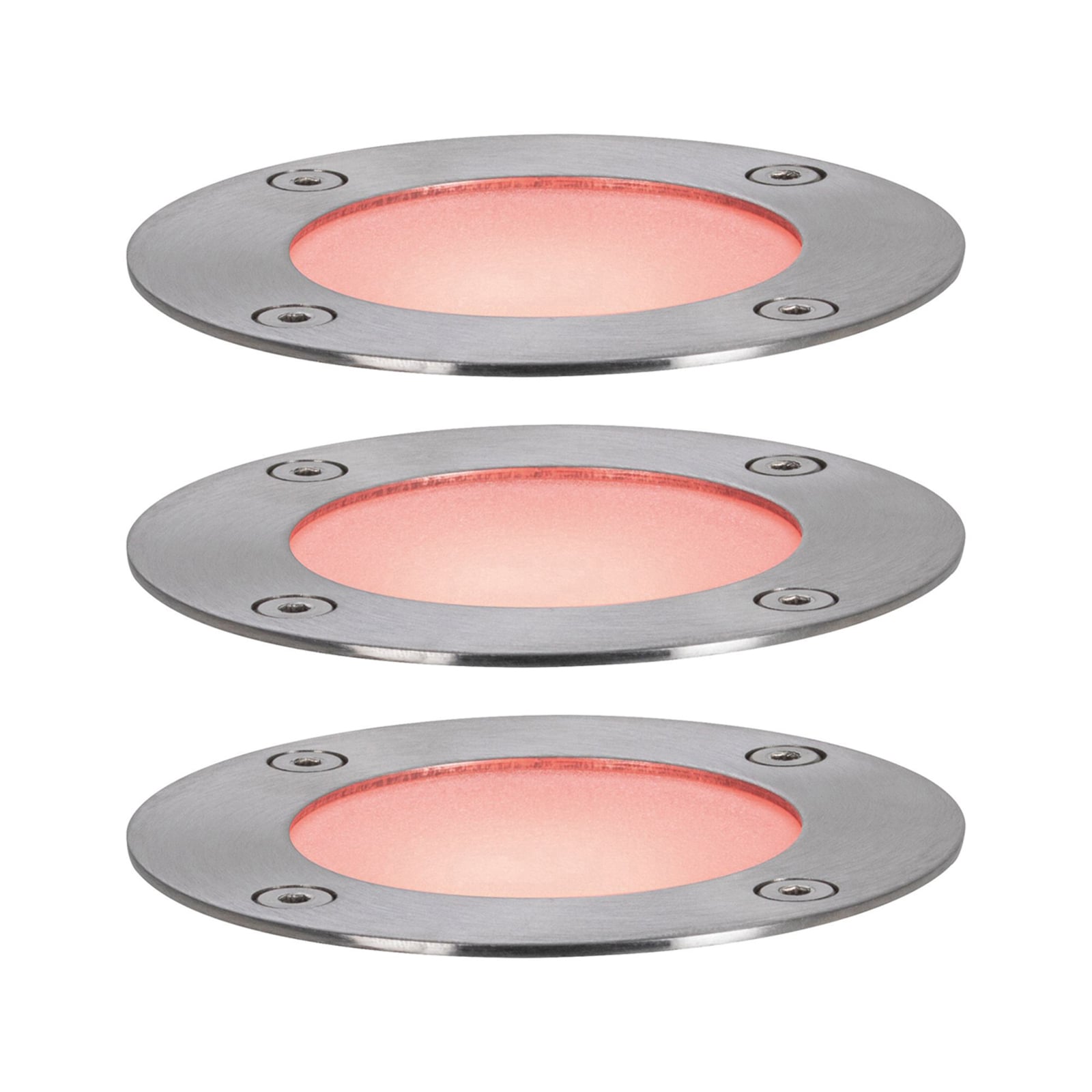 LED bakkespot Plug & Shine ZigBee RGBW 3-pk dimbar IP65 detalj