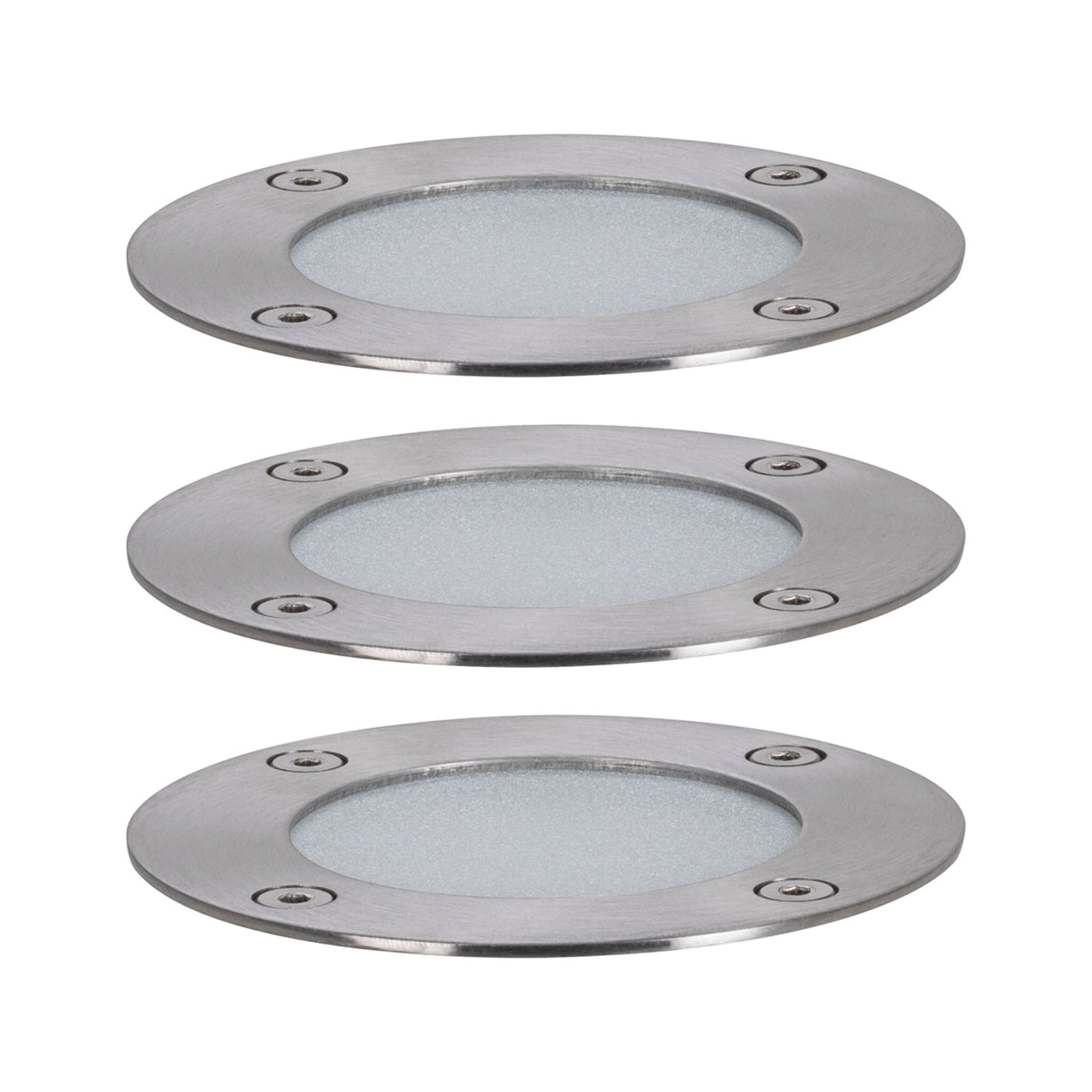 LED bakkespot Plug & Shine ZigBee RGBW 3-pk dimbar IP65 app-styring