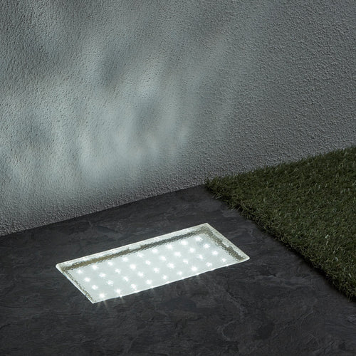LED bakkespot rektangulær hvit 20 cm IP68 - Searchlight bakside