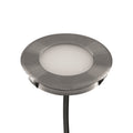 LED bakkespot rund Ø6 cm opalglass IP67 varmhvit forfra