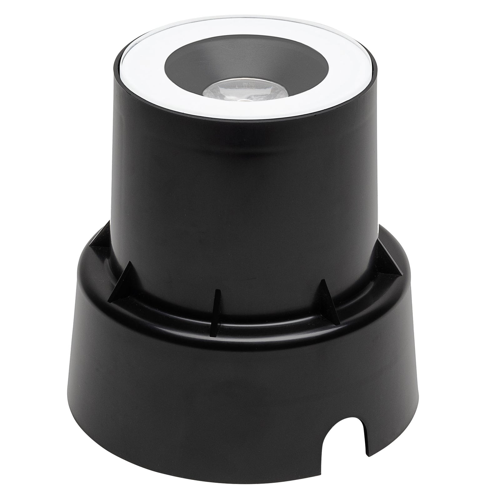 LED bakkespot rund hvit Ø9,2 cm 6W IP65 - Konstsmide forfra