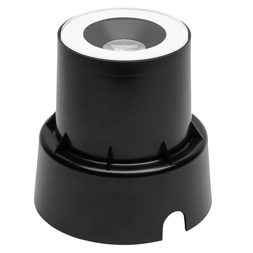 LED bakkespot rund hvit Ø9,2 cm 6W IP65 - Konstsmide forfra