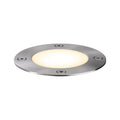 LED bakkespot rund rustfritt stål Ø9,8 cm dimbar IP65 - Paulmann forfra