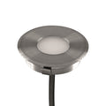 LED bakkespot rund rustfritt stål Ø4,5 cm 4000K IP67 forfra