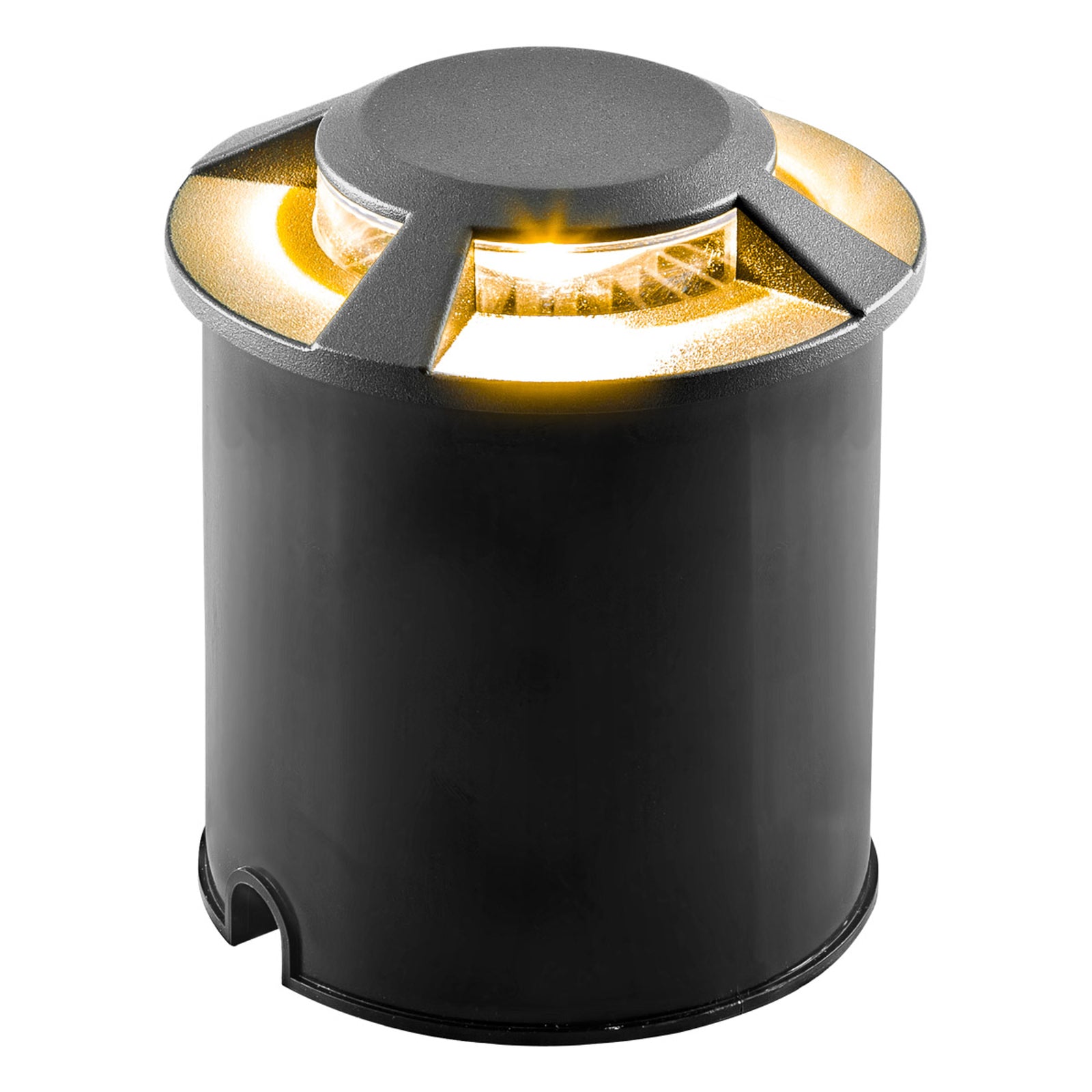 LED bakkespot Scopum rund 4-veis antrasitt IP67 7W bakside