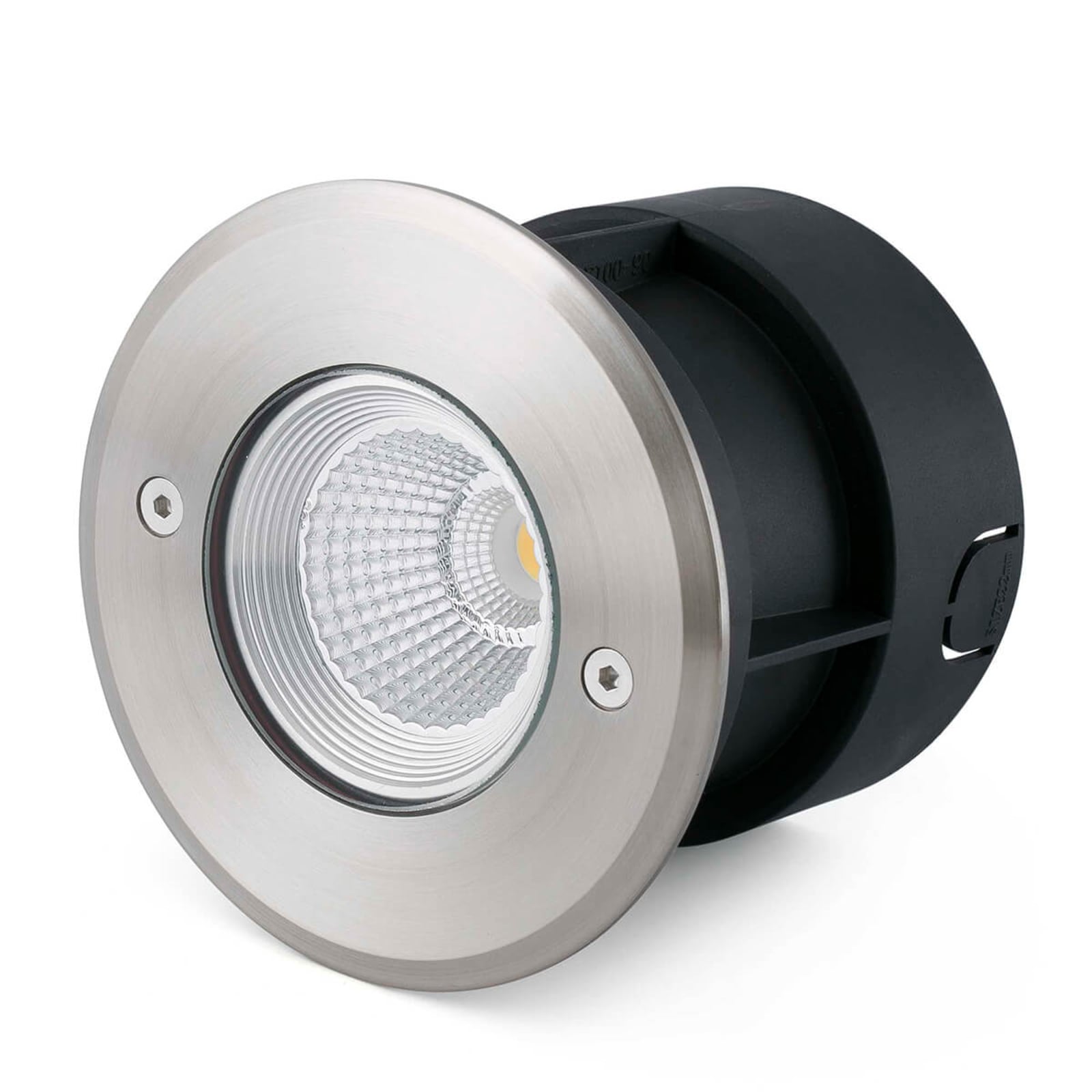 LED bakkespot Suria-3 matt nikkel 60 grader Ø12 cm IP67 fra FARO BARCELONA