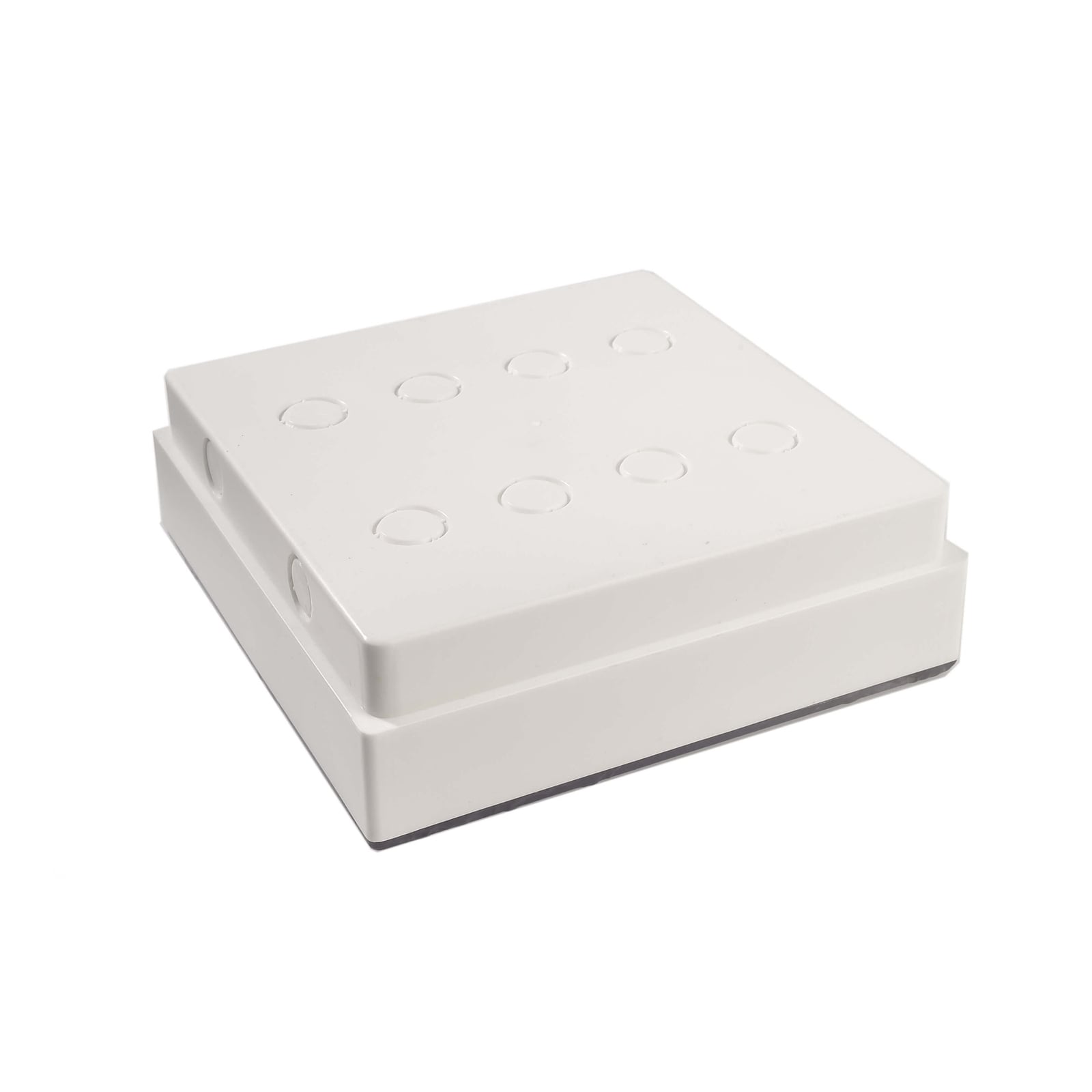 Nærbilde av LED bakkespot Tabit brosteinsoptikk 20x20 cm 3,7W IP67