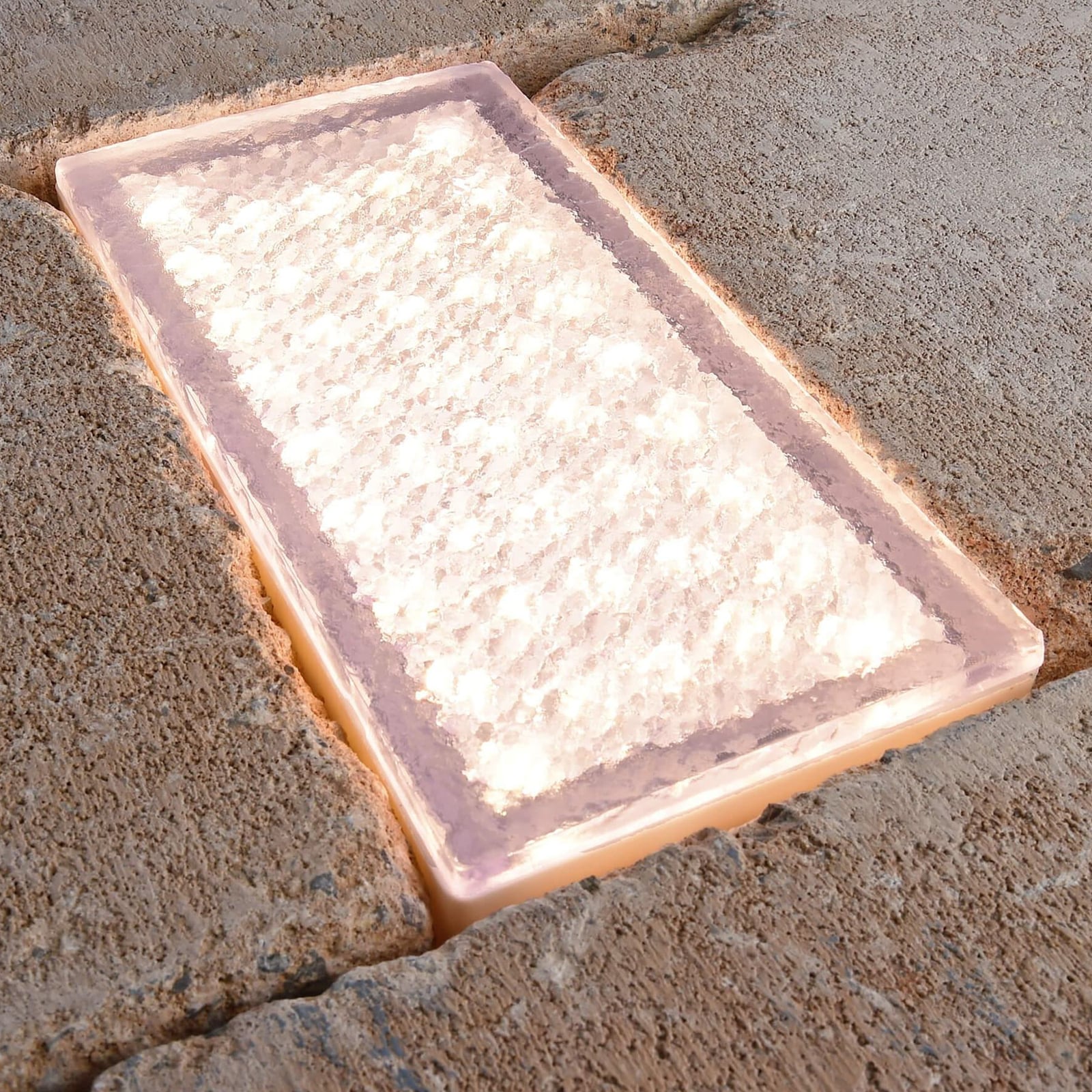 LED bakkespot Tabit brosteinsutseende forfra