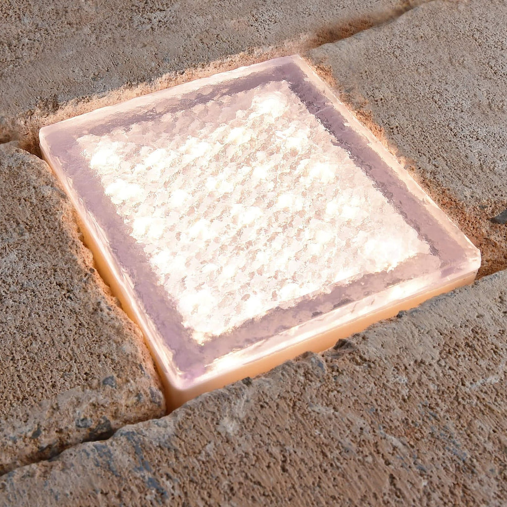 LED bakkespot Tabit brosteinsutseende 10x10 cm IP67 forfra