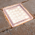 LED bakkespot Tabit brosteinsutseende 10x10 cm IP67 forfra