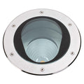 LED bakkespot Titus svingbar rustfritt stål 16W Ø28 cm IP67 forfra