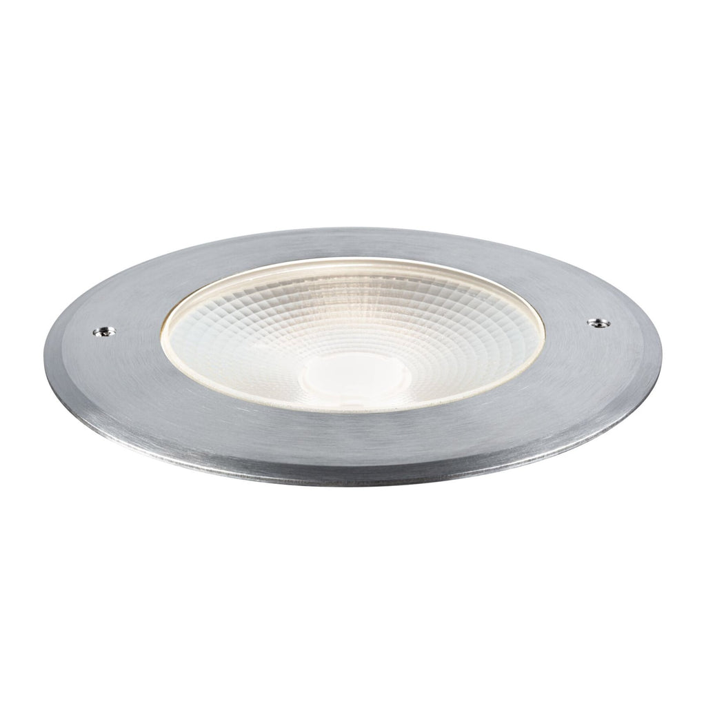 LED bakkespot Vanea aluminium forfra