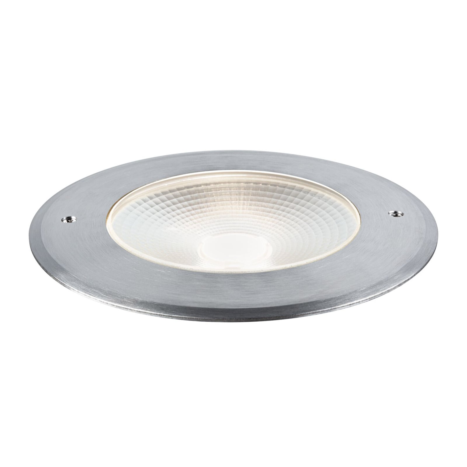 LED bakkespot Vanea aluminium forfra