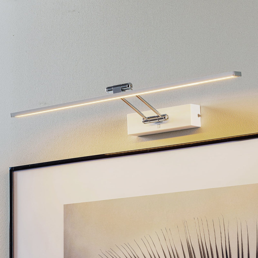 LED bildelampe Beam Sixty hvit 58,5 cm 11W varmhvit forfra