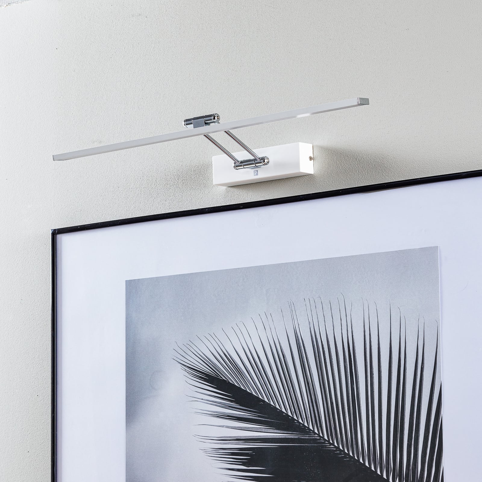 Detalj av LED bildelampe Beam Sixty hvit 58,5 cm 11W varmhvit